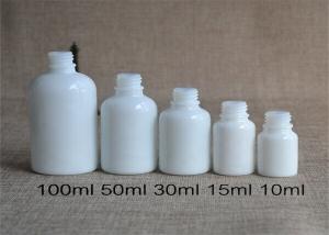 Wholesale 10ml 15ml 20ml 30ml Small Glass Dropper Bottles White Porcelain For Essential Oil from china suppliers
