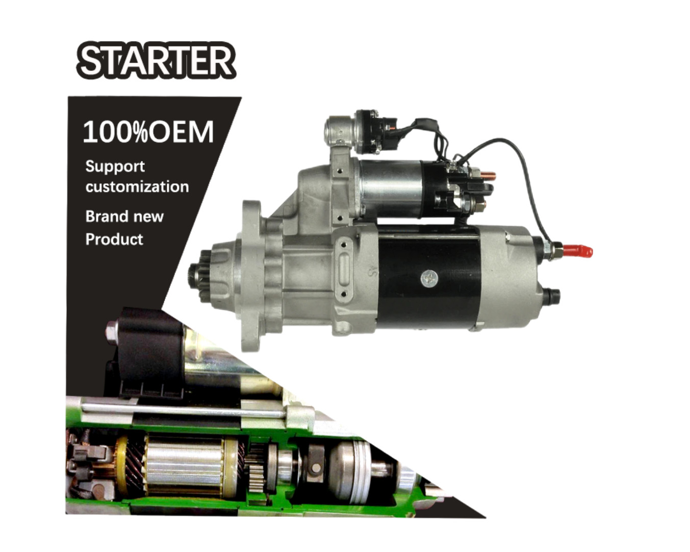 24V 11T CW STARTER 3103916, 31791000, 4081235, 5284085 8200337 2871252, 2871253, 2871256, 2871257, 3102765, 3103914