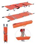 104cm Portable Military Folding Medical Stretcher 159kg Manual Power
