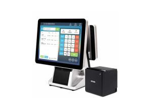 China WIFI Cash Register POS Machine Barcode Scanner Equipped DC12V 5V Long Durable on sale