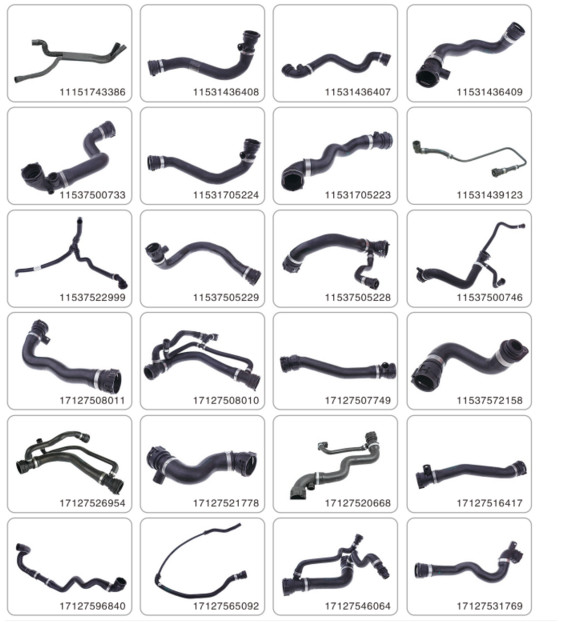 11537550062 Water Pipe Radiator Hose For Bmw E70 X5 2007-2010