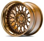 Aluminum 3 piece customized rims luxury 718 812 veyron car forged wheel