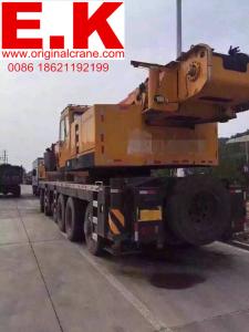Wholesale 100ton used hydraulic SANY truck crane (STC1000) truck crane jib crane from china suppliers