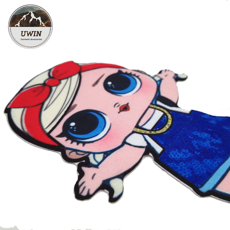 Accept Custom Patch Embroidery Patch Popular For LOL Sequin Patch