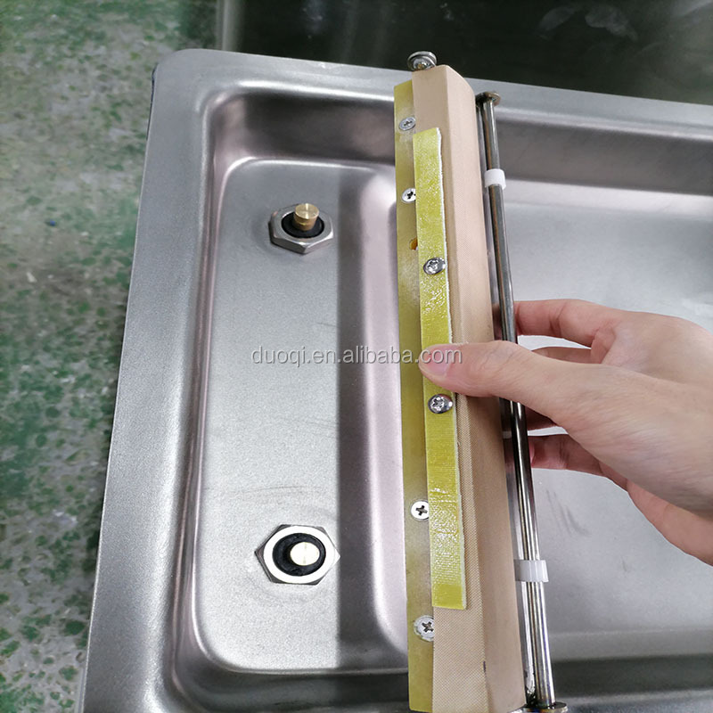 Instant Heating Vacuum Sealer DUOQI DZ-260B for Apparel Food Steak Commodity Chemical