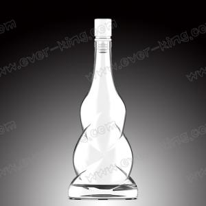 Wholesale Twist Custom Glass Bottles 700ml With Glass Stopper Cork from china suppliers