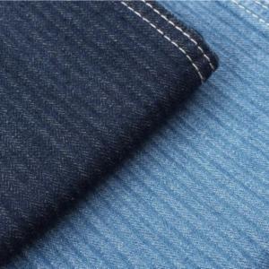 Wholesale 10.7 Ounce Twill Herringbone Denim Fabric OA Yarn Tencel Denim Dark Blue from china suppliers