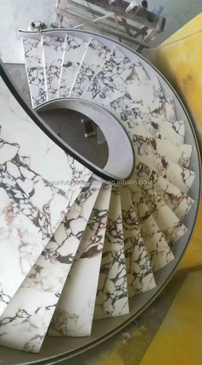 Interior Home Furniture Stair Step Light Design with Modern Artificial Sintered Stone