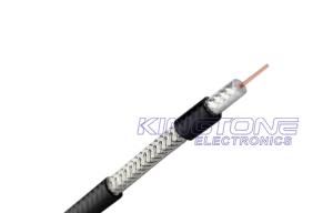 Wholesale Non Plenum UL CM Dual RG6 Coaxial Cable Quad - Shield 18 AWG CCS 75 Ohm Cable from china suppliers