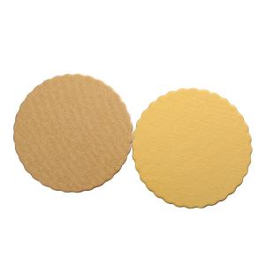 Wholesale 8 Inch Opp Bag Packing Golden Foil Cake Paper Board from china suppliers