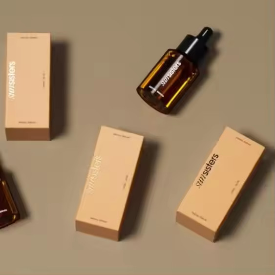 Custom Biodegradable Kraft Paper Boxes for Cosmetics Packaging