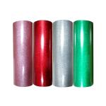 Soft Easy Peel Roll Textile Glitter Heat Transfer Vinyl For Clothing