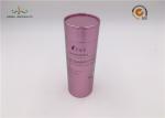 Luxury Biodegradable Cardboard Cylinder Tubes For Cosmetic Products Packaging