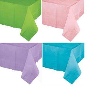 Wholesale 137cm Disposable Paper Tablecloths from china suppliers