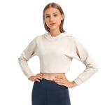 Oversized Women Cropped Sweatshirt Summer Hoodie Crop Top Personazied Women