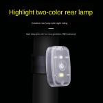 Outdoor IPX5 Waterproof LED Bicycle Light / Bicycle Tail Light Rechargeable 21G