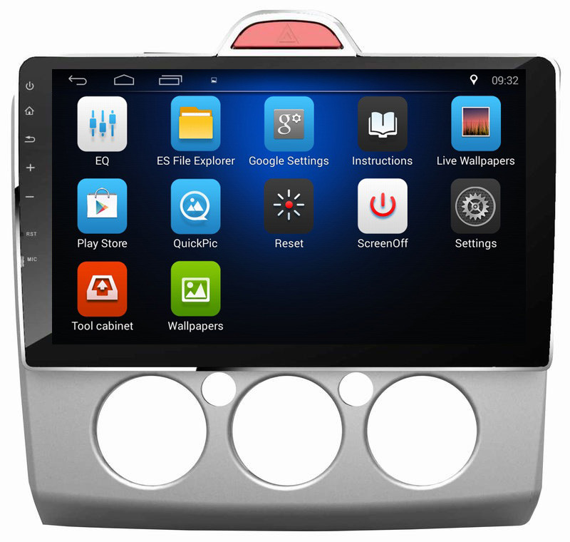 Ouchuangbo car radio 4 Core CPU for Ford Focus 2009-2013 with Bluetooth USB gps navgation SWC android 8.1 system