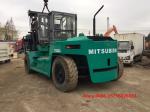 30 Ton Mitsubishi Forklift Trucks FD300 , Used All Terrain Forklift