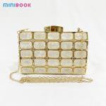 Composite Bag Minibook Fashion Women Evening Clutch Bag Lady Party Wedding Chain