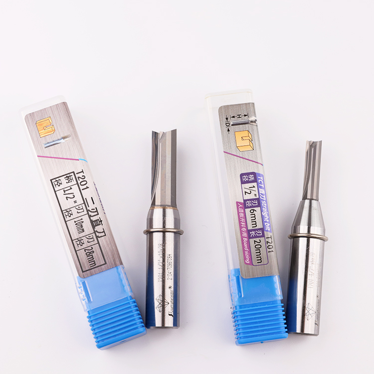 Practical Portable Straight Router Bits , Anti Abrasion Straight Cutting Bit Router
