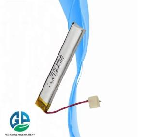 Wholesale Li Polymer KC Rechargeable Lipo Battery 551370 Lipo Battery 3.7v 500mAh Battery For LED Cupboard Lig from china suppliers