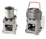Barbecue Titanium Alcohol Stove 208g Weight