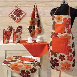 Ladies Apron, Adult Apron, Floral Apron, Kitchen Apron, Full Cooking Apron, Gift
