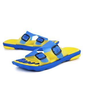 Wholesale Comfort Slide Mens Sports Slippers Bathroom Water Shoes Double Buckle from china suppliers