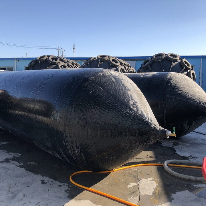 Quick Deployment Inflatable Marine Rubber Airbag For Harbor Expansion