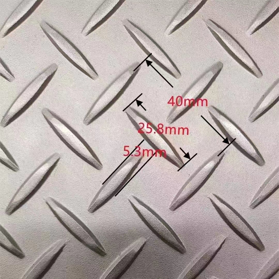 304 Stainless Steel Checkered Plate 3.0mm - 8.0mm Hot Rolled