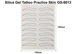 High Flexible Tattoo Practise Skin , No Harm Eyebrow Practice Skin