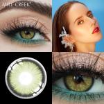 Super Natural Pixie Jade Green Contact Lens Enhancer For Makeup Cosplay