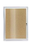 3x4 Lockable Notice Board For Wall Hanging Galvanized Steel Aluminium Alloy