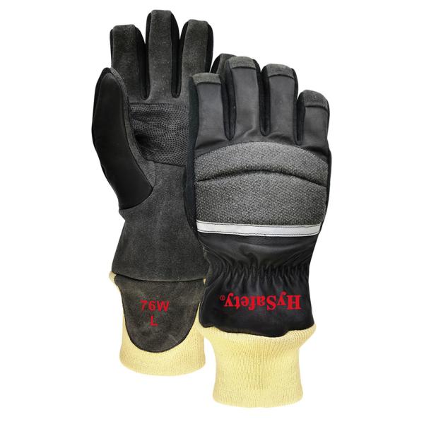 Firefighter Flame Resistant Gloves XXS - XXL Elastic Wrist Closure Para Aramid