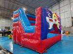 Fireproof 0.55mm Inflatable Jump House Baby Shark Cartoon Theme Blow Up Bounce
