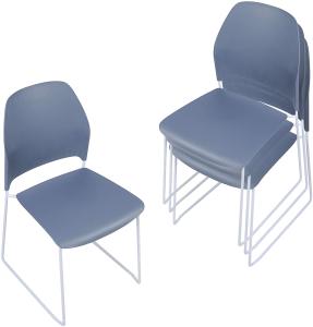 Wholesale Stackable Office Plastic Stacking Chairs For Business Plastic Compact Dining Side from china suppliers