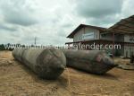 1.5m X 15m Marine Rubber Airbag Launching Ships Natural Rubber And Tyre Cord