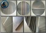 25-1200mm Diameter Welded Wedge Wire Screen Panels For Petrochemical
