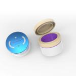5g 100g Flip Cap Cream Jar PP Lip Mask Jar Nail Polish Bottle Eye Shadow Jar for