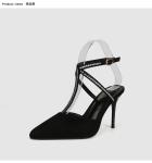 ZM036 9928-14 New Style High Heels Hot Rhinestone Stiletto Single Shoes Women