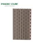 Timber Slat Wall Panels for Conference Room Eco Friendly Soundproof MGO Core