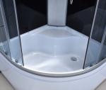 Grey Glass Wet Room Shower Enclosure 39''x39''x85''