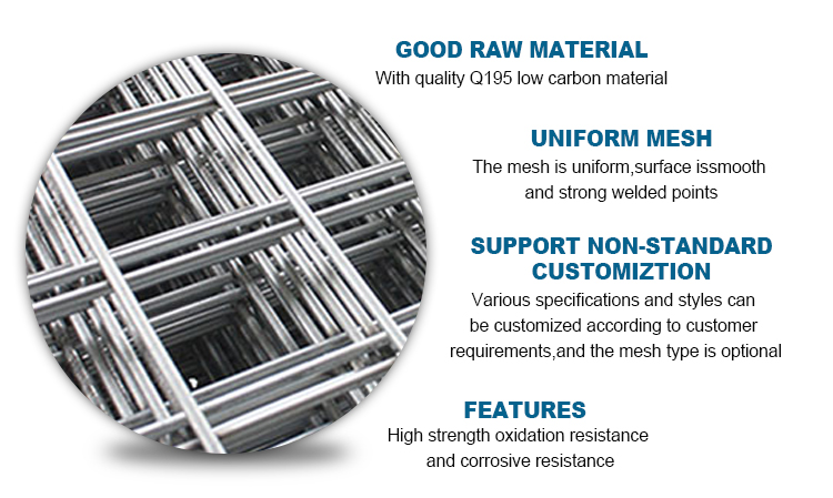 Factory Directly Supply Good Price Galvanized Welded Wire Mesh Panels Welded Wire Mesh Panels For Dog Cage