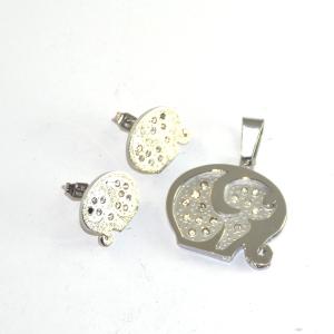 Wholesale High Quality Stainless Steel Jewelry Set LUS206 from china suppliers