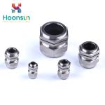 Resist Salt NPT / G Stainless Steel Cable Gland For Outdoor / Indoor