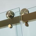3mm-12mm Thickness Hotel Sliding Frameless Tempered Glass Shower Doors with