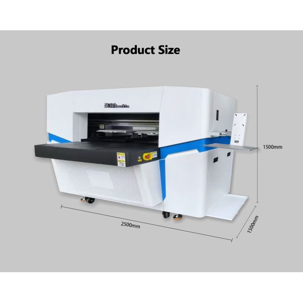 Four Head Industrial DTG Equipment for Luggage and Garment Decor