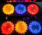 LED Beacon SOS Light，Road Safety Traffic Led Rechargeable Warning Light Flare