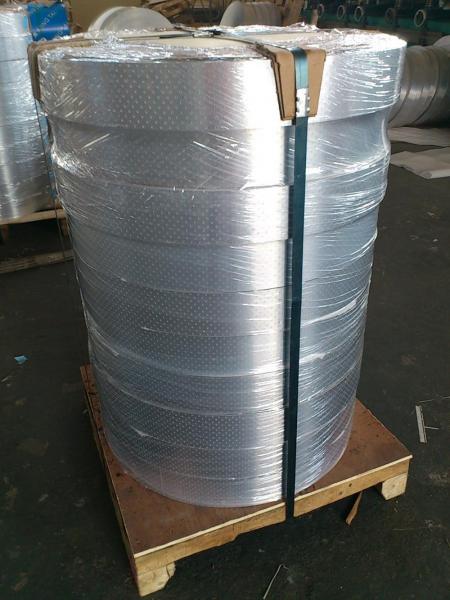 Temper HO Perforated Aluminium Foil , Heat Reflective Aluminium Foil For PPR AL PPR Pipe