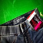Ladies High Rise Denim Jeggings